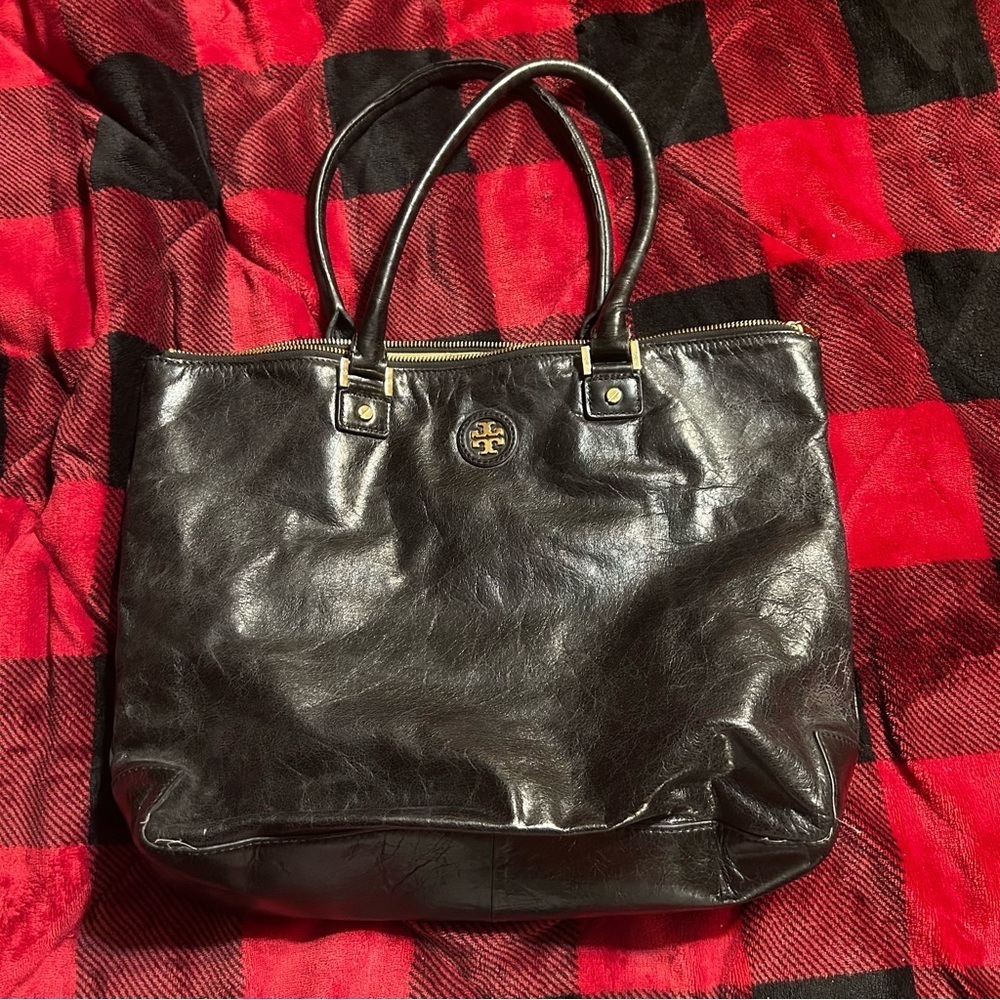Tory Burch dena leather tote